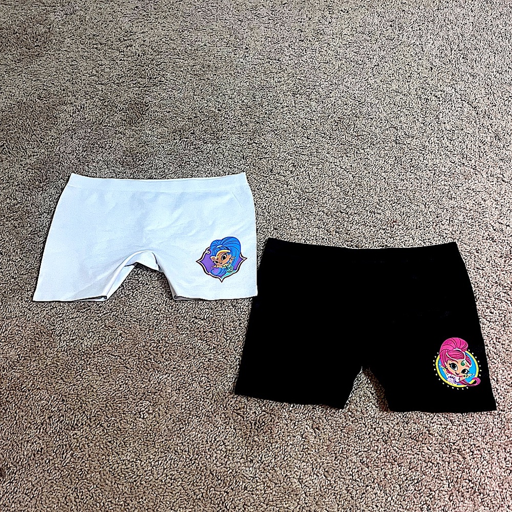 2 PC Matching Elastic Shorts Set